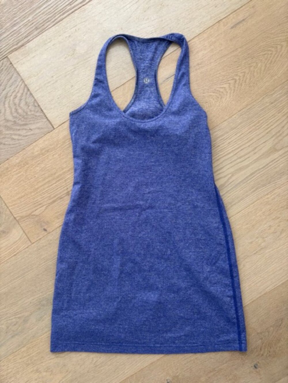 Lululemon Cool Racerback Tank - Heathered Royal Blue - Size S/4